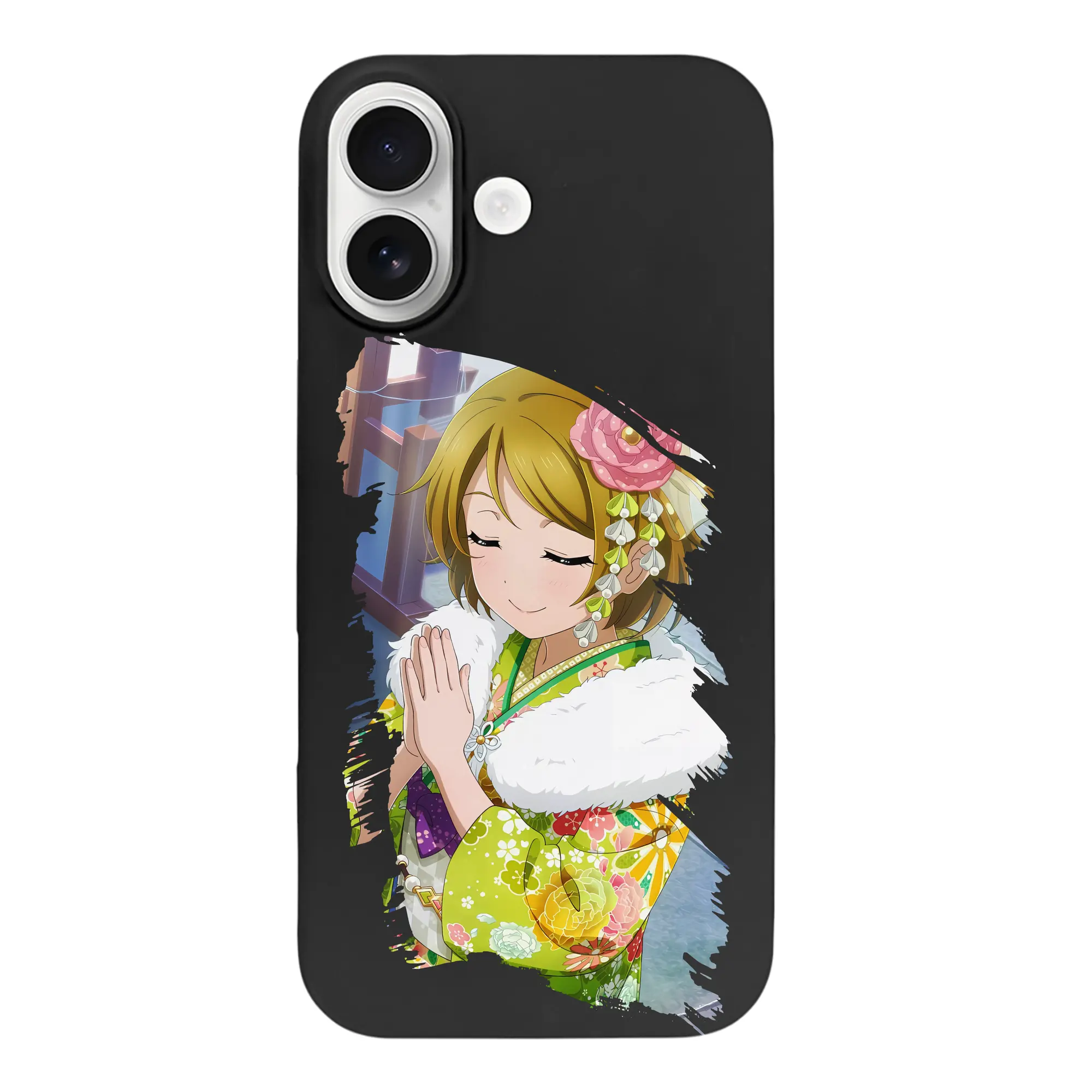 Love Live! グッズ,小泉花陽 - iPhone 17 シリーズ シリコンケース 薄型 耐衝撃 指紋防止 ソフトタッチカバー 精密フィット 傷防止 保護ケース iPhone 17/17 Air/17 Pro/17 Pro Max 対応